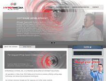 Tablet Screenshot of hypermediasystems.com